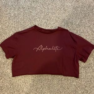 Alphalete Cropped Tee